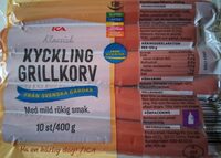 Kyckling - Grillkorv