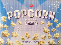 ICA Popcorn Mikro-pop saltade