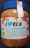 Ekologistisk jordnötssmör crunchy med havssalt