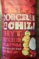 Sourcream & chili chips