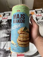 Majskakor lättsaltade