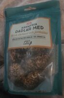 Kärnfria Dadlar Med Mörk Choklad Och Jordnötter