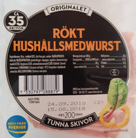 Rökt hushållsmedwurst