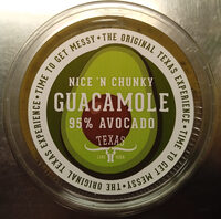 Texas Longhorn Nice 'n Chunky Guacamole 95 % avocado