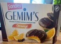 Genoise fourrees nappage chocolat noir