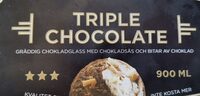 Glass triple chocolate