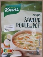 Soupe saveur poule au pot
