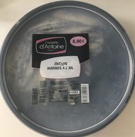 Anchois marinés à l'ail