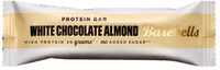 White chocolate almond protein bar
