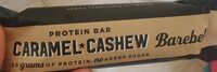 Protein bar caramel cashew