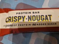 Protein bars crispy nougat
