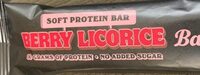 Soft protein bar Berry Licorice