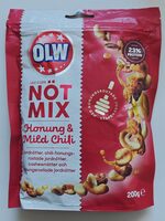 OLW Nöt Mix Honung & Mild Chili