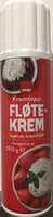 Kremtopp fløtekrem laget av kremfløte