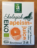 Ekologisk apelsinjuice