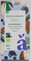 Blueberry dark chocolate 70% cocoa