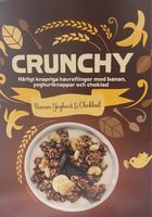 Crunchy banan, yogurt & choklad
