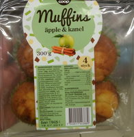 Muffins äpple & kanel