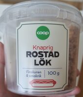Knaprig Rostad Lök