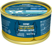 Coop Tunfisk i Olje Msc 160g