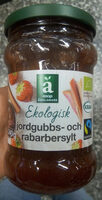 Jordgubbs- och rabarbersylt