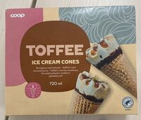 Toffee Ice Cream Cones