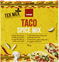 Coop Taco Spicemix 36g