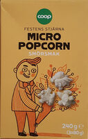 Micro Popcorn - Smörsmak