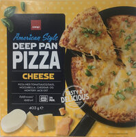 American Style Deep Pan Pizza Cheese