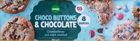 Choco Buttons & Chocolate Cookies