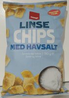 Linse Chips med Havsalt