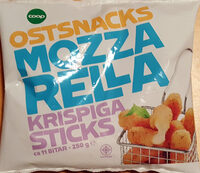 Ostsnacks Mozzarella Krispiga Snacks
