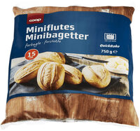 Coop Minibaguetter 750g