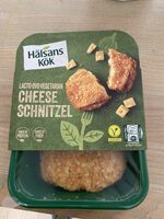 Lacto-ovo-vegetarian cheese schnitzel
