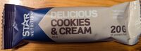 Protein Bar (Delicious Cookies & Cream)