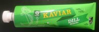 Kaviar, dill, mildrökt