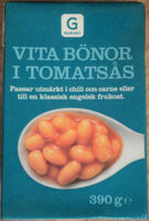 Garant Vita bönor i tomatsås