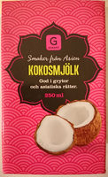 Kokosmjölk