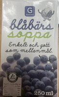 Blåbärssoppa