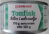 Tonfisk bitar i solrosolja