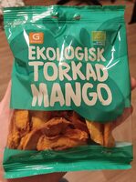 Ekologisk torkad mango