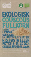Ekologisk couscous fullkorn