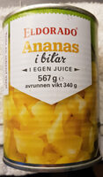 Ananas in bitar