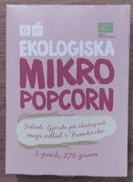 Ekologiska micropopcorn