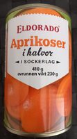 Aprikoser i halvor i sockerlag