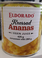 Krossad ananas i egen juice