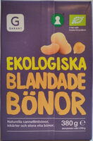 Ekologiska blandade bönor