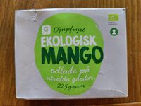 Djupfryst ekologisk mango