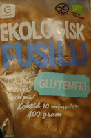 Ekologisk Fusilli Glutenfri