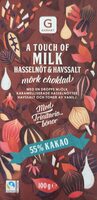 A touch of milk, hasselnöt & havssalt